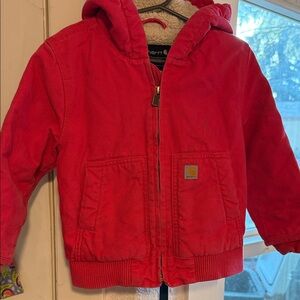 Carhartt Cherry Pink Hooded Jacket